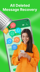 اسکرین شات 2 برنامه Recover Deleted Messages App