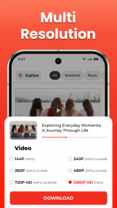 اسکرین شات 4 برنامه X Video Downloader - HD Player
