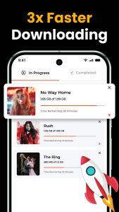 اسکرین شات 2 برنامه X Video Downloader - HD Player