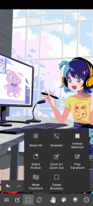 اسکرین شات 3 برنامه MediBang Paint：Draw Art, Comic