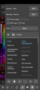 اسکرین شات 5 برنامه MediBang Paint:Draw Art, Comic