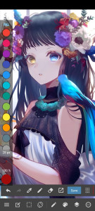 اسکرین شات برنامه MediBang Paint：Draw Art, Comic 1