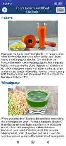 اسکرین شات 4 برنامه Health Diet Foods Fitness Help