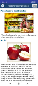 اسکرین شات 5 برنامه Health Diet Foods Fitness Help