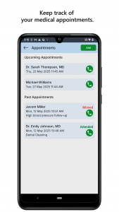 اسکرین شات 4 برنامه Medical Reminder
