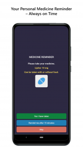 اسکرین شات 7 برنامه Medical Reminder
