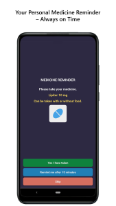 اسکرین شات 7 برنامه Medical Reminder