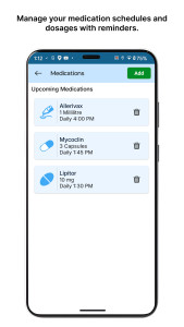 اسکرین شات 3 برنامه Medical Reminder