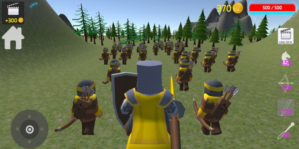 اسکرین شات بازی Medieval War Tiny 1