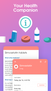 اسکرین شات 5 برنامه Medisafe Pill & Med Reminder