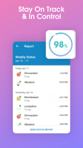 اسکرین شات 6 برنامه Medisafe Pill & Med Reminder