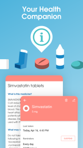 اسکرین شات 5 برنامه Medisafe Pill & Med Reminder