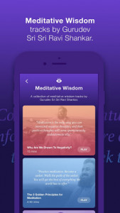 اسکرین شات برنامه Sattva -  Meditation App 5
