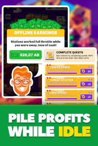 اسکرین شات 5 بازی Train Station Tycoon - Manager