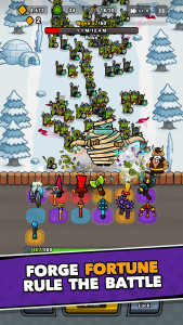 اسکرین شات 1 بازی Lucky Forge: Idle TD Game