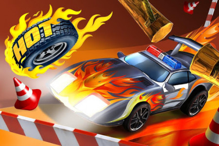 اسکرین شات بازی Hot Tire Asphalt Burner Action 1