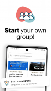 اسکرین شات 6 برنامه Meetup: Social Events & Groups