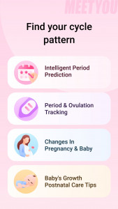 اسکرین شات برنامه MeetYou - Period Tracker 1