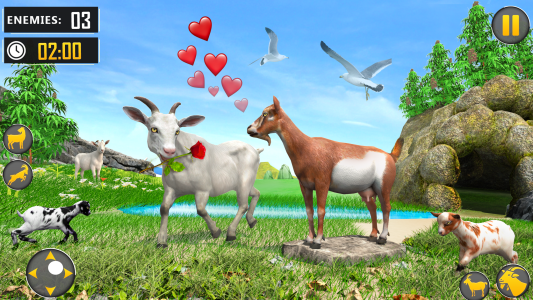 اسکرین شات 1 بازی The Goat Life Simulator