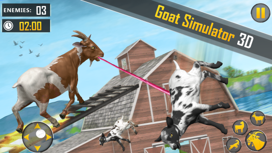 اسکرین شات 4 بازی The Goat Life Simulator