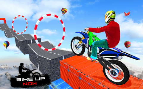 اسکرین شات بازی Mega Ramp Bike Impossible Stunt Race 2