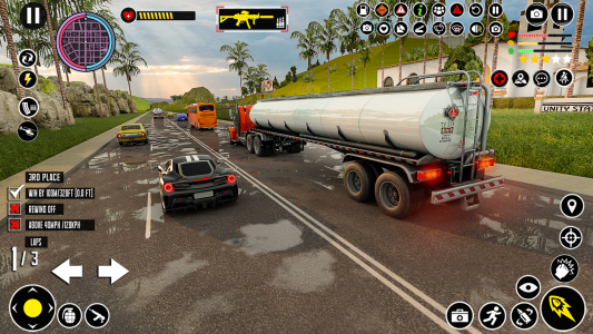 اسکرین شات برنامه Oil Tanker Driving Truck Games 5