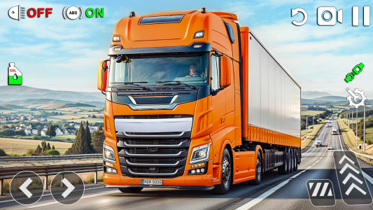 اسکرین شات برنامه Truck Driving 2024: Pro Truck 1