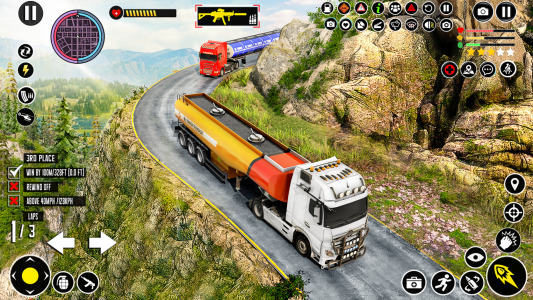 اسکرین شات برنامه Oil Tanker Driving Truck Games 4