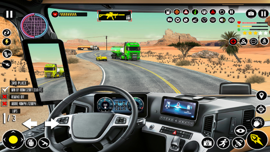 اسکرین شات برنامه Truck Driving 2024: Pro Truck 5