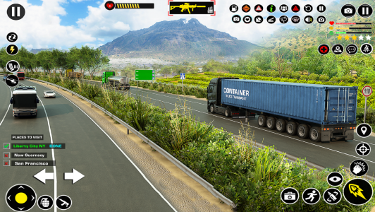 اسکرین شات برنامه Oil Tanker Driving Truck Games 8