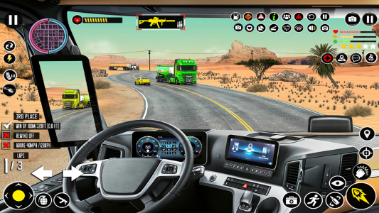اسکرین شات برنامه Oil Tanker Driving Truck Games 2