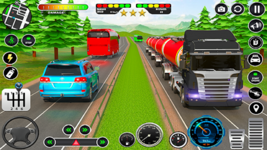 اسکرین شات برنامه Crazy Truck Transport Car Game 7