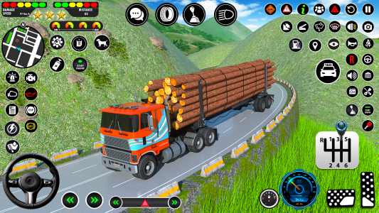 اسکرین شات برنامه Crazy Truck Transport Car Game 8