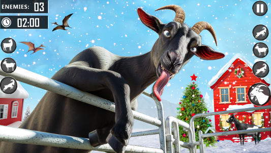 اسکرین شات برنامه Black Goat City Adventure 3D 1