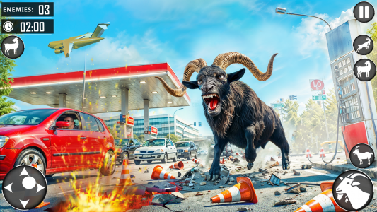 اسکرین شات برنامه Black Goat City Adventure 3D 4