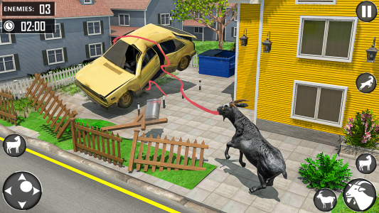 اسکرین شات برنامه Black Goat City Adventure 3D 5