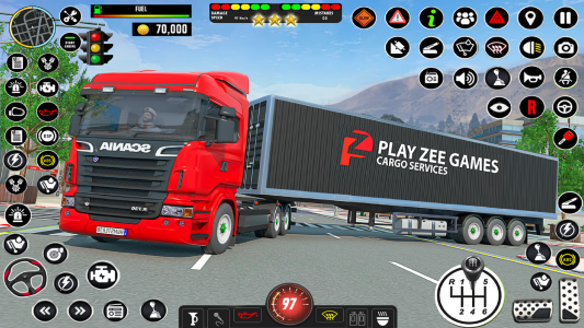 اسکرین شات برنامه Crazy Truck Transport Car Game 6
