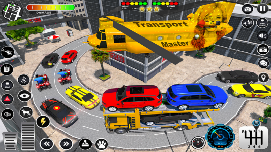 اسکرین شات برنامه Crazy Truck Transport Car Game 5