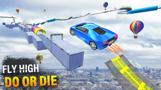 اسکرین شات 5 بازی Impossible Car Stunt Game 3D