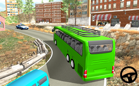 اسکرین شات بازی Bus Simulator Coach Driving 3D 3