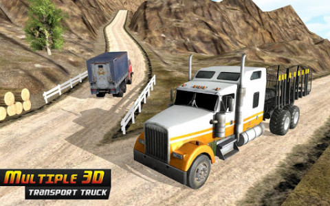 اسکرین شات بازی Offroad Truck Driving Simulator Free Driving Games 2