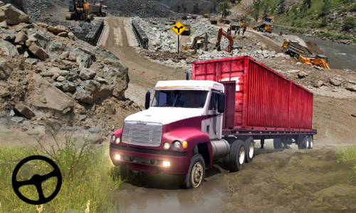 اسکرین شات بازی Heavy Cargo Truck Driving Game 2