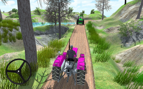 اسکرین شات بازی Heavy Tractor Driving Simulator 3d Farming Tractor 4