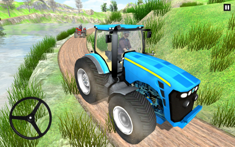 اسکرین شات بازی Heavy Tractor Driving Simulator 3d Farming Tractor 2