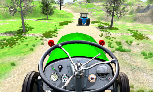 اسکرین شات بازی Heavy Tractor Driving Simulator 3d Farming Tractor 1
