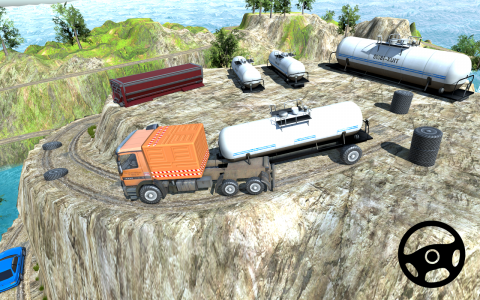 اسکرین شات بازی Oil Truck Transport Truck Game 4