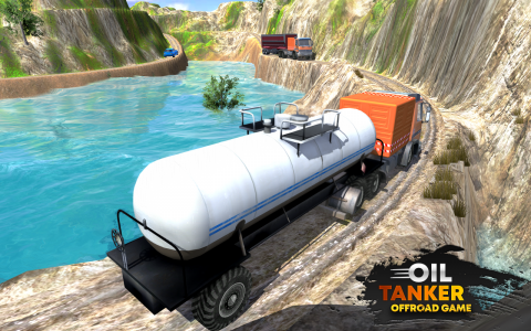 اسکرین شات 2 بازی Oil Truck Transport Truck Game