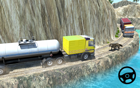 اسکرین شات 5 بازی Oil Truck Transport Truck Game