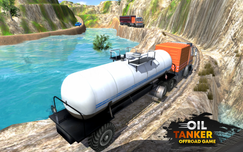 اسکرین شات بازی Oil Truck Transport Truck Game 2