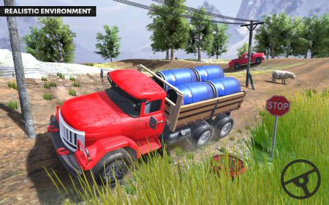 اسکرین شات بازی Pickup Truck Transport Driving Simulator 3d Truck 3